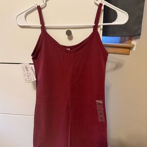 Buckle Women's Wine Red V-Neck Camisole